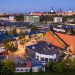 Näköala Telliskiviin ja Vanhaankaupunkiin Tallinnassa