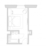 Pohjapiirros huoneesta