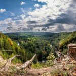 Näkymä Puckoriain kanjonista.