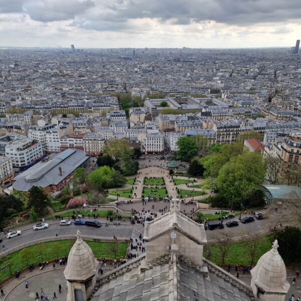 Näkymät Sacré-Cœurin kupolista