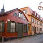 Vanhoja rakennuksia Djurgårdenissa