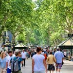 La Rambla-katu Barcelonassa