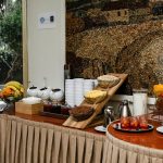 Aamiaisen tarjoilupöytä, Emmantina Hotel, Glyfada, Kreikka