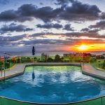 Uima-allas illalla, Emmantina Hotel, Glyfada, Kreikka