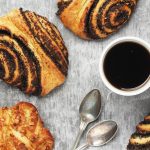 Ruotsalainen kahvihetki, kahvia ja pullaa