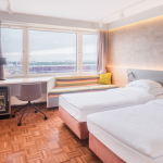 Standard-huone kahdella vuoteella