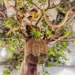 Hotellin viihtyisä ravintola