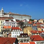 Kaupunkinäkymää Alfaman kaupunginosassa.