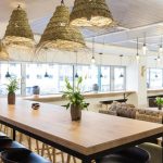 Hotellin viihtyisä ravintola