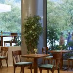 Lobby-aulan kahvila, Titania Hotel, Ateena, Kreikka