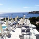 Sky Loungen näköala Välimerelle, Mallorca Senses Palmanova Hotel, Mallorca