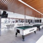 Biljardipöytiä Snackbaarissa, Playas Cas Saboners Mallorca