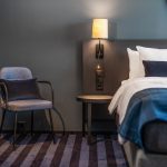 Scandic Falkoner hotellihuoneen yksityiskohtia