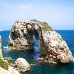 Kalliomuodostelma, Es Trencin ranta, Mallorca