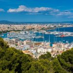 Ilmakuva Palma de Mallorcan satamasta