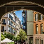 Palman kaupungin kujalla Mallorcalla