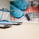 ... sekä juoksumattoja