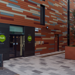 Hotellin sisäänkäynti