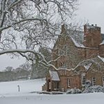 Cringletie House Hotel talvella