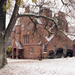 Cringletie House Hotel talvella