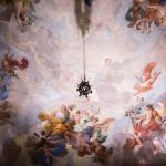 Hotellista löytyy upeita fresko-maalauksia