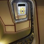 Hotellin porraskäytävä