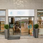 Hotellin sisäänkäynti