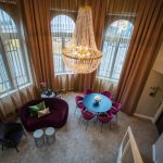 Hotellissa on upea klassinen tyyli