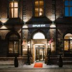 Hotellin sisäänkäynti