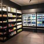 Hotellissa on pieni kioski