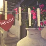 Kreikka ikuistettuna sydämeen.