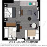 Yhden makuuhuoneen huoneisto