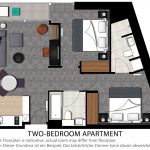 Kahden makuuhuoneen huoneisto