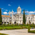 1500-luvulla rakennettu Mosteiro dos Jerónimos–luostari Lissabonissa
