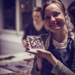 Hotellin nimikkosuklaa on valmistettu yhdessä Chokladfabrikenin kanssa.