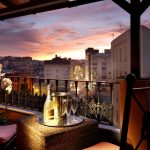 Superior-huone terassilla