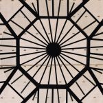 Sisäpihan upea katto