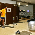 Hotellista löytyy myös monipuolinen kuntosali