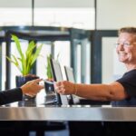 Hotellin vastaanotto