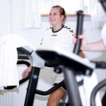 Vieraiden käytössä on myös kuntosali