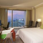 Deluxe-huone sivuttaisella merinäköalalla