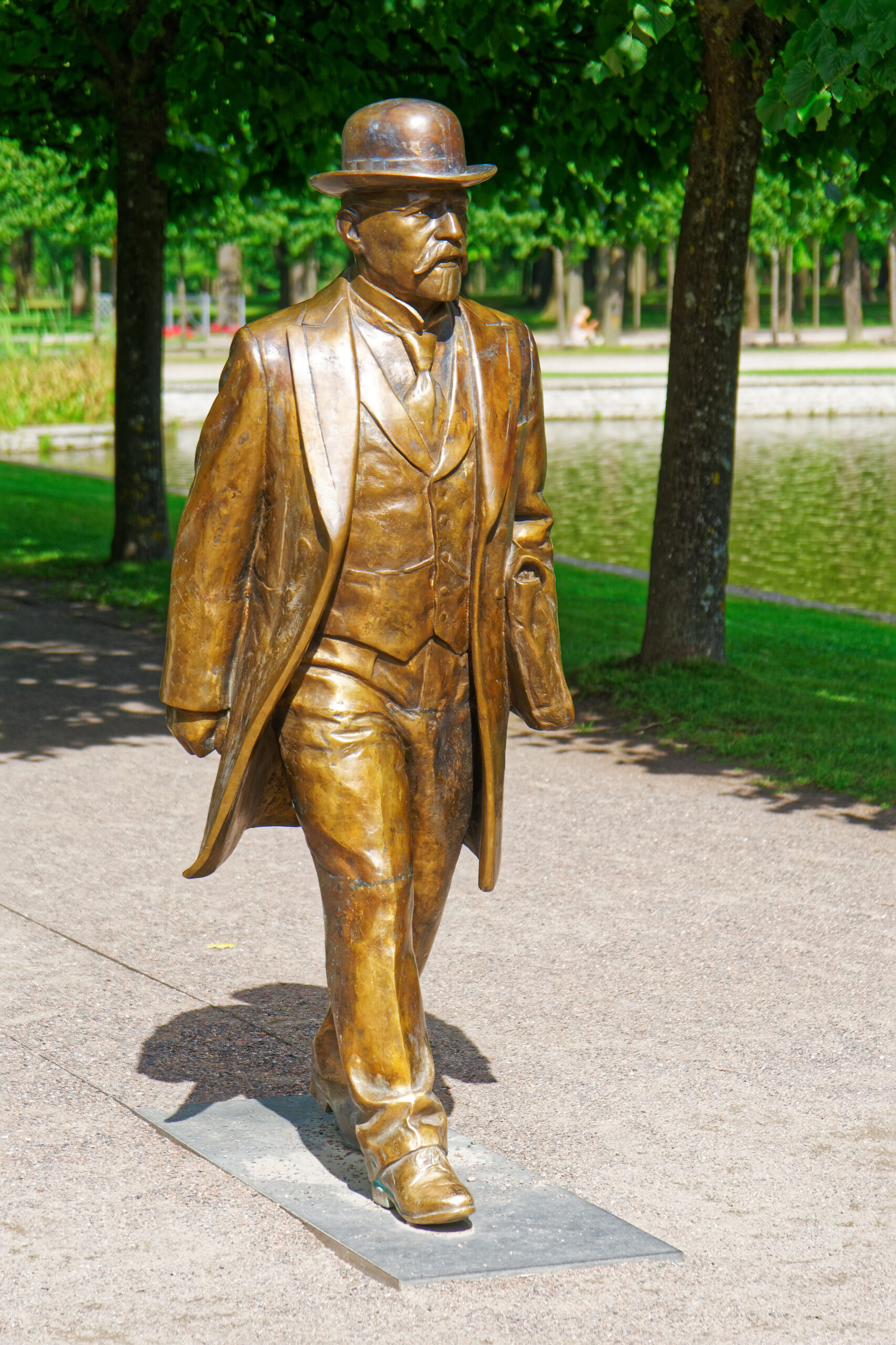 Tallinnan Kadriorgissa patsas