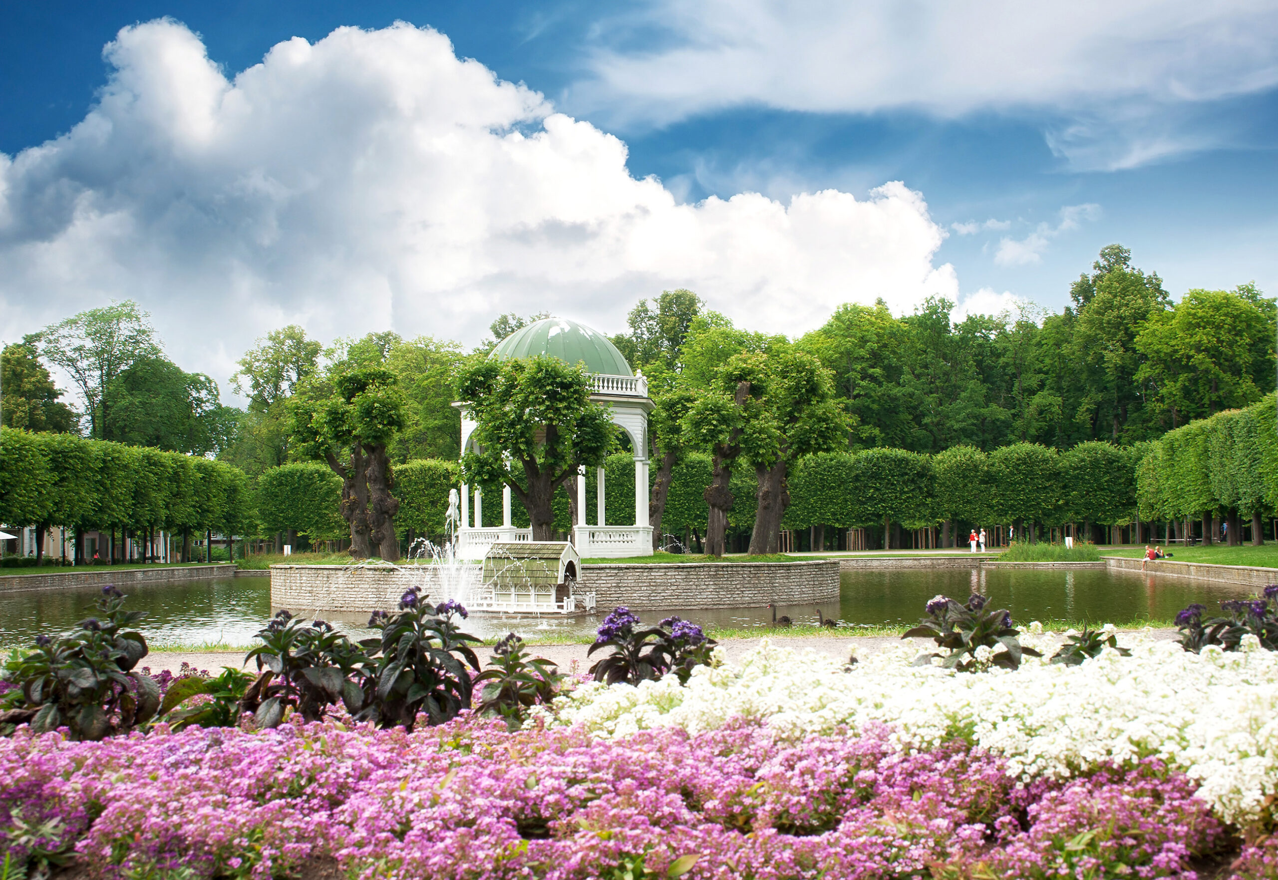 Kadriorg puiston suihkulähteet