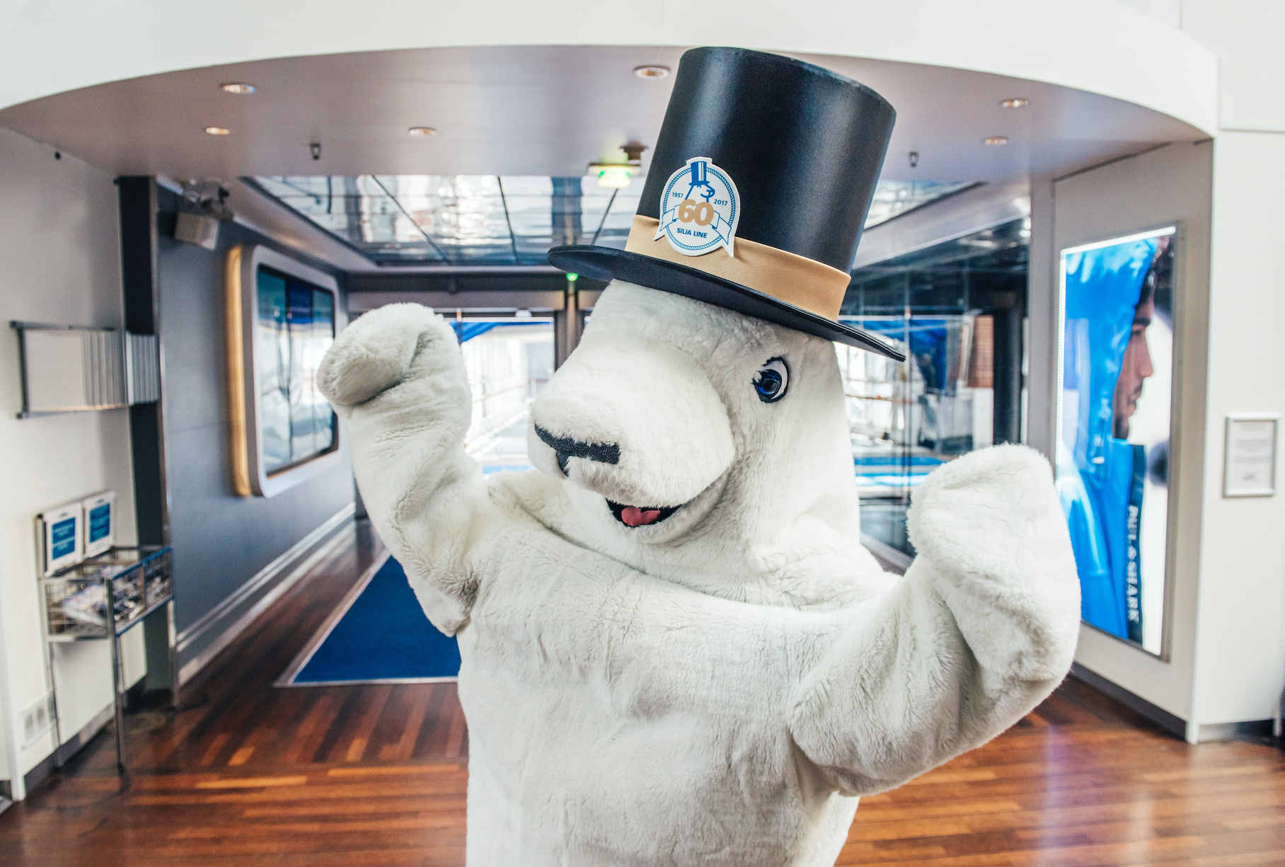 Harri Hylje laivalla