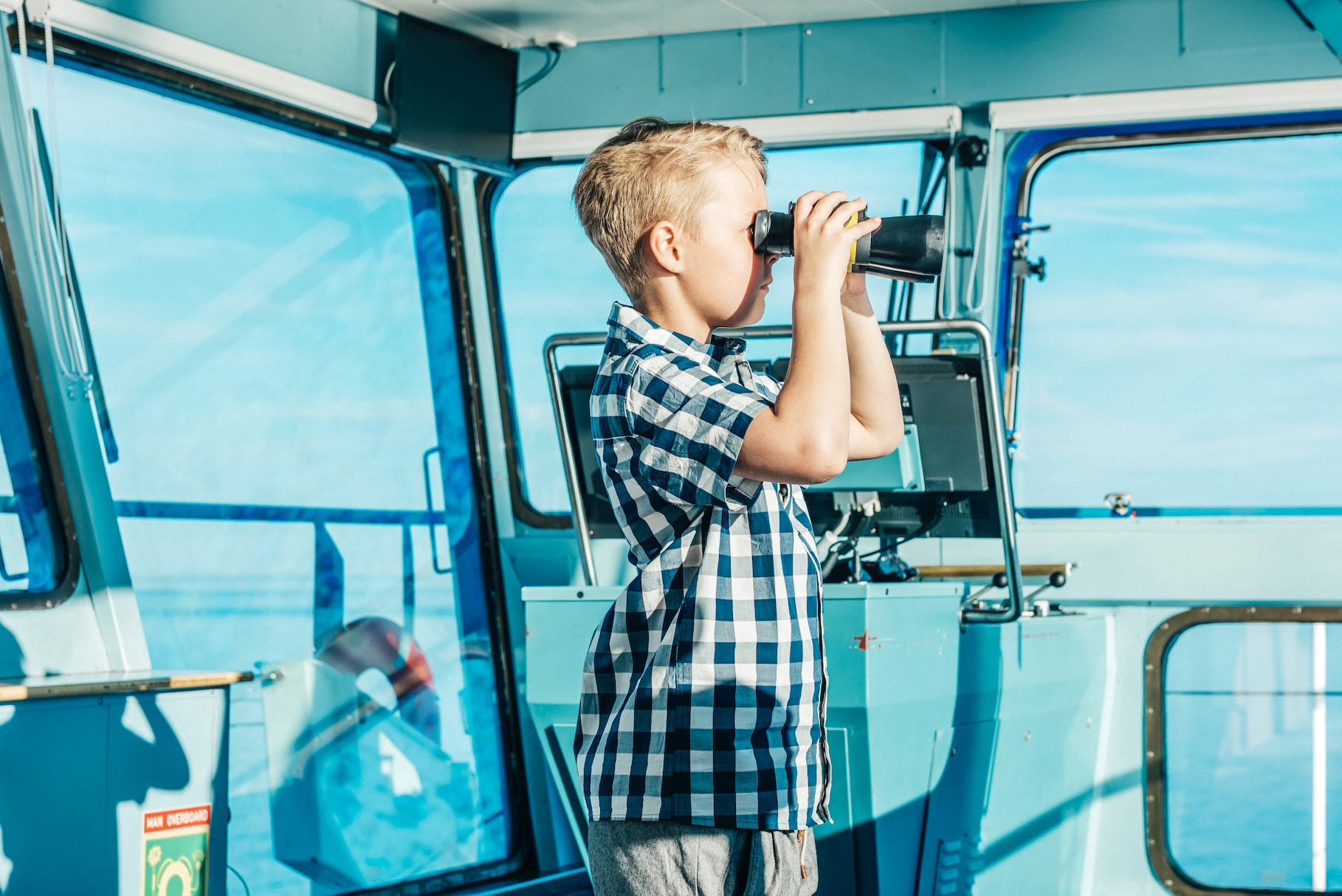 Laivalla riittää paljon tekemistä lapsille