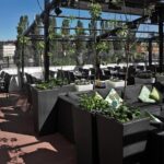 Ravintolan kesäterassi