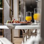 Aamiaista voi nauttia myös ulkona