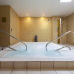 Hotellissa on myös pieni spa