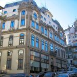 Hotel da Bolsan rakennus Porton historiallisessa keskustassa