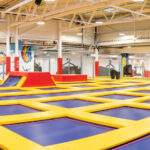 Apollo SkyPark trampoliinipuisto Riiassa